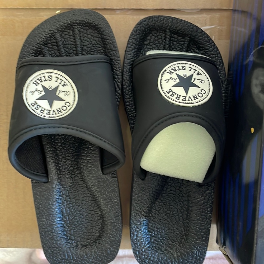 Vintage Youth Size 3 Converse Slides